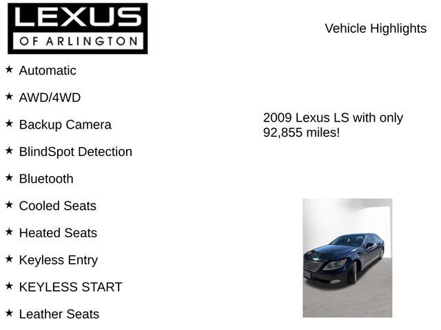 2009 Lexus LS 460