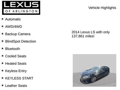 2014 Lexus LS 4dr Sdn AWD