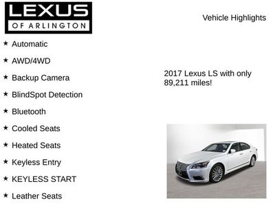 2017 Lexus LS 460