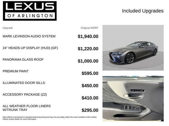 2022 Lexus LS LS 500 F SPORT