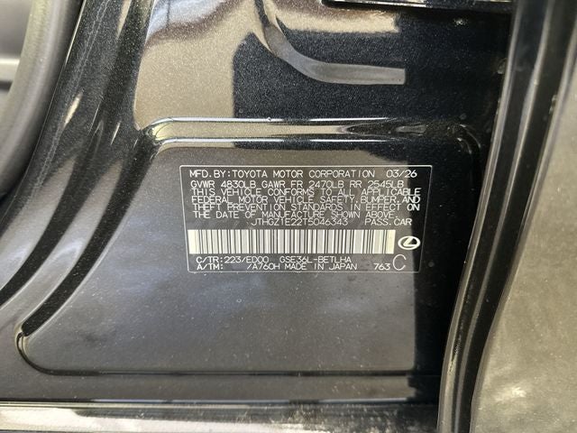 2026 Lexus IS 350 IS 350 F SPORT