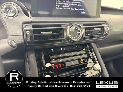 2025 Lexus IS 350 F SPORT AWD