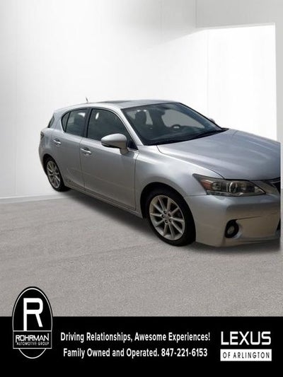 2012 Lexus CT 200h FWD 4dr Hybrid