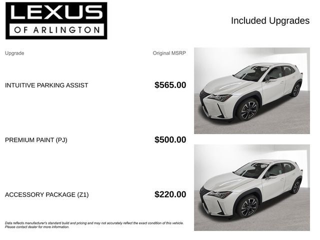 2022 Lexus UX 250h UX 250h