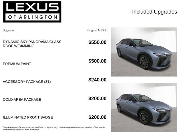 2023 Lexus RZ 450e RZ 450e Luxury
