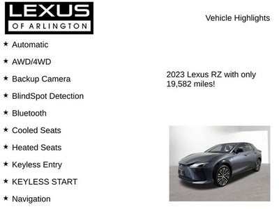 2023 Lexus RZ 450e 450e Premium