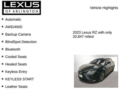 2023 Lexus RZ 450e 450e Premium