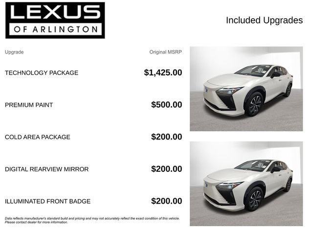 2023 Lexus RZ 450e RZ 450e Luxury