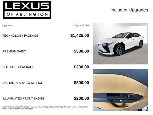 2023 Lexus RZ 450e RZ 450e Luxury