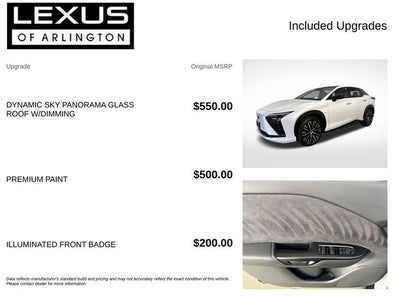 2023 Lexus RZ RZ 450e Luxury