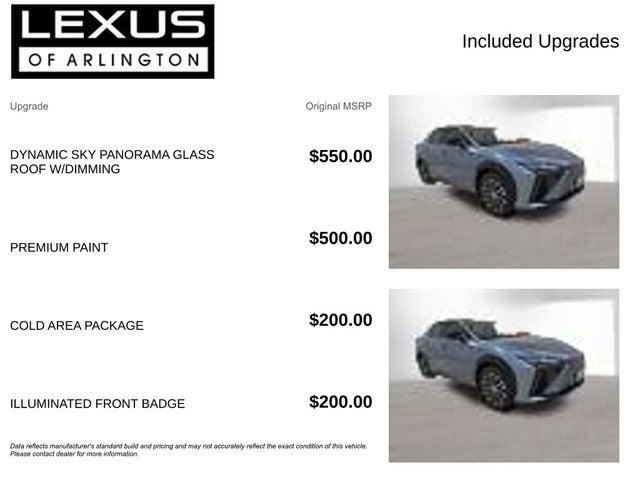 2023 Lexus RZ 450e Luxury