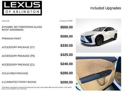 2023 Lexus RZ RZ 450e Luxury