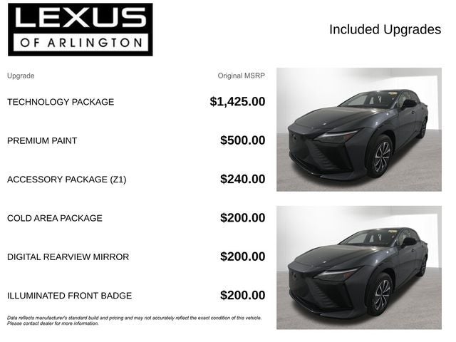 2023 Lexus RZ 450e RZ 450e Luxury