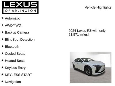 2024 Lexus RZ 450e Premium