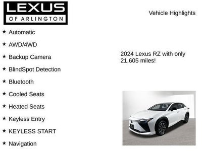 2024 Lexus RZ 450e RZ 450e Premium