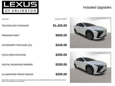 2023 Lexus RZ 450e RZ 450e Luxury