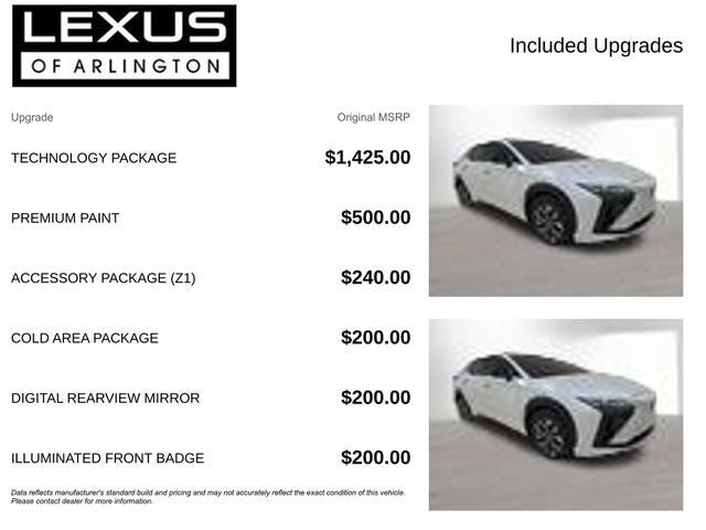 2023 Lexus RZ 450e RZ 450e Luxury