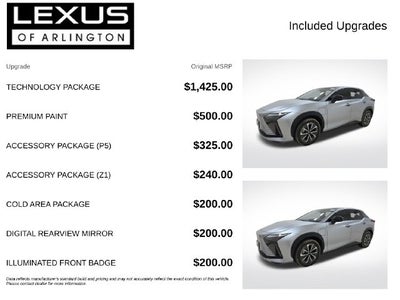 2023 Lexus RZ RZ 450e Luxury