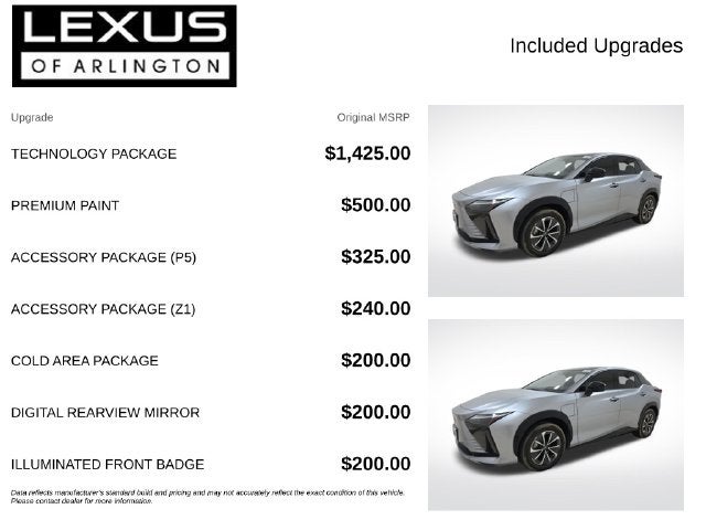2023 Lexus RZ RZ 450e Luxury