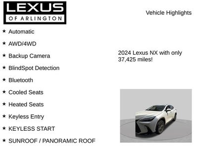 2024 Lexus NX NX 350h