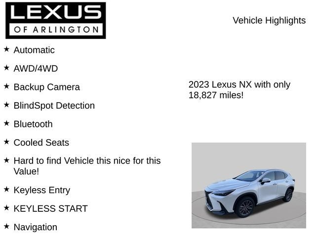 2023 Lexus NX NX 350h