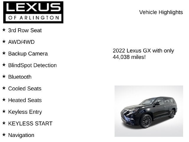 2022 Lexus GX GX 460 Premium