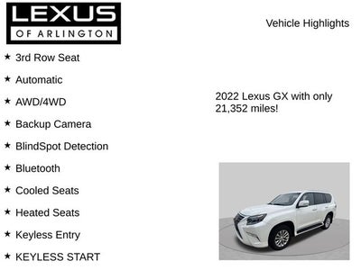 2022 Lexus GX GX 460 Premium