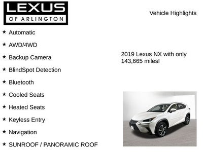 2019 Lexus NX 300 Base