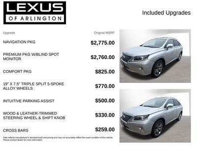 2013 Lexus RX 450h AWD 4dr