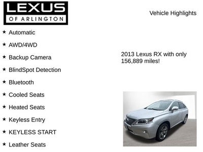 2013 Lexus RX 450h AWD 4dr
