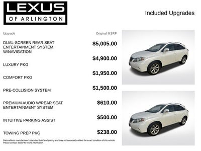 2011 Lexus RX AWD 4dr