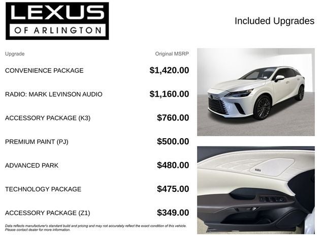 2025 Lexus RX 450h+ RX 450h+ Luxury