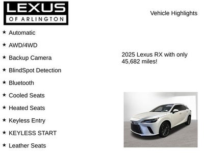 2025 Lexus RX 450h+ RX 450h+ Luxury