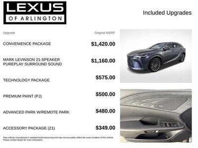 2026 Lexus RX RX 450h+ Luxury