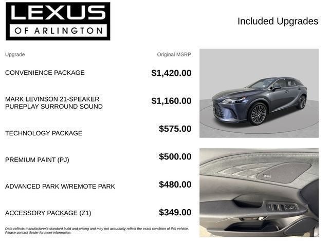 2026 Lexus RX RX 450h+ Luxury