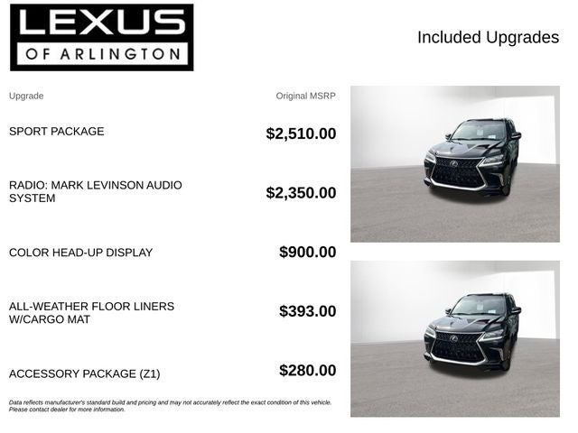 2020 Lexus LX 570 LX 570