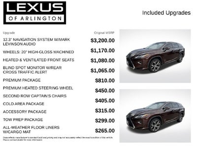 2018 Lexus RX RX 350L Premium