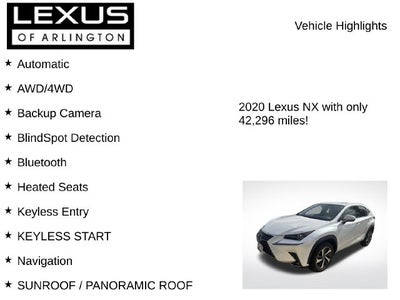 2020 Lexus NX NX 300