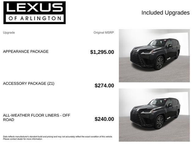 2025 Lexus LX 700h Luxury