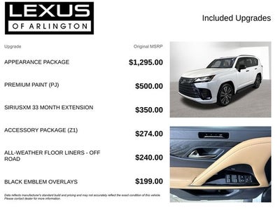 2025 Lexus LX 700h LUXURY