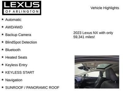 2023 Lexus NX 350h Premium