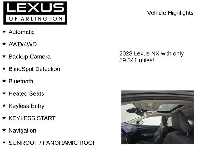 2023 Lexus NX 350h Premium