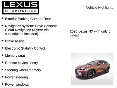 2026 Lexus NX NX 450h+ Luxury