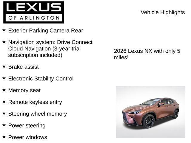 2026 Lexus NX NX 450h+ Luxury