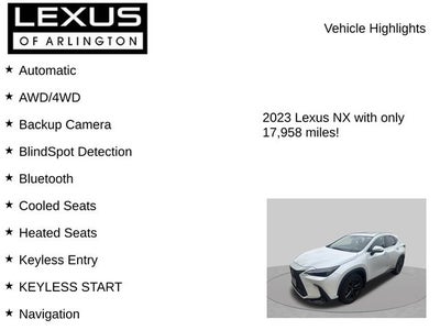 2023 Lexus NX NX 450h+ Luxury
