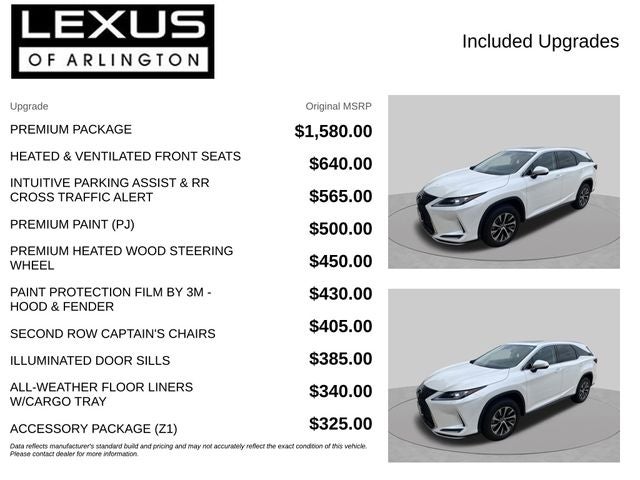2022 Lexus RX RX 350L
