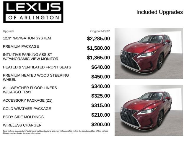 2022 Lexus RX 350L RX 350L