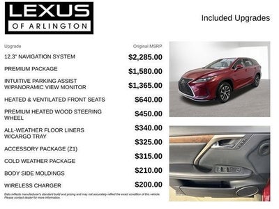 2022 Lexus RX 350L RX 350L