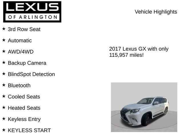 2017 Lexus GX GX 460
