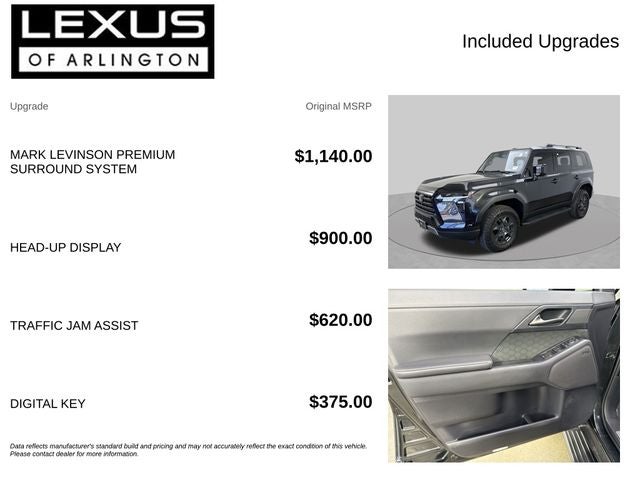 2024 Lexus GX 550 GX 550 Overtrail+